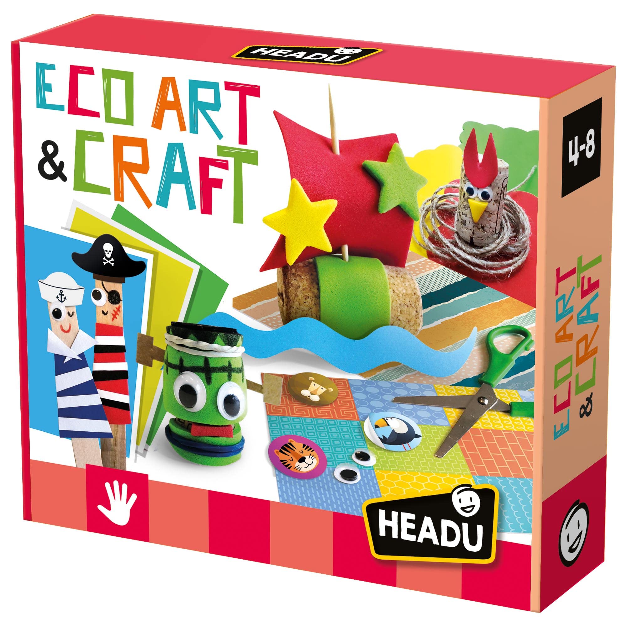 HEADU | Eco Art & Craft - learn how to make things from stuff we'd usually throw away | Arts & Crafts | Ages 4-10 years — image 1