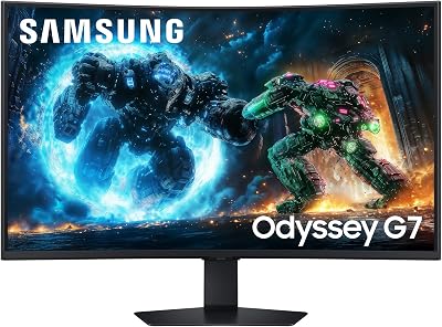 37 Zoll Odyssey G75F 4K UHD Curved Gaming Monitor, 3840 x 2160, 165 Hz, 1 ms (G/G), 1000R, VESA DisplayHDR 600 HDR10+, AMD FreeSync Premium Pro, Auto Source Switch+, Core Sync, LS37FG756EUXEN