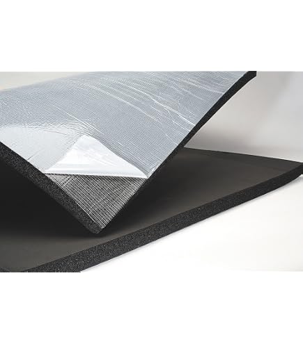 K-Flex 6RSXG3X4048 Elastomeric Insulation Sheet – 36" X 48" X 1/2", Self-Adhesive Peel-and-Stick, -297°F To 220°F, For Ductwork, Pipes & Tanks