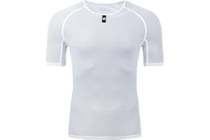 YKYWBIKE Men's Cycling Base Layer Sleeveless Cycling Jersey Men Quick Dry Bicycle Undershirt Mesh Bike Base Layer Vests