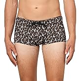Mr Turk Men's Short Leopard Swim Trunk