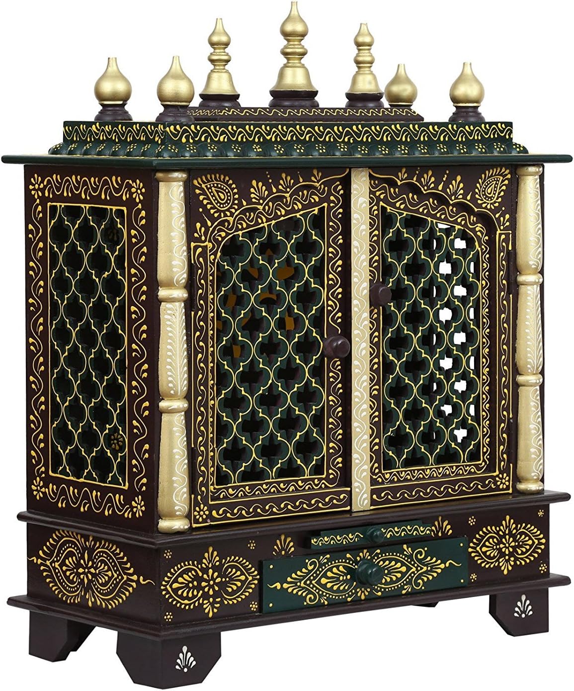 Fasherati Home Temple, Wooden Temple/Pooja Mandir for Home/Pooja mandir