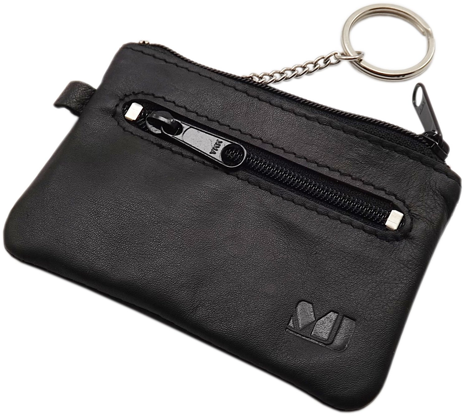 myledershop MJ-Design-Germany Calf Leather Key Case 10x0.5x7cm In Black
