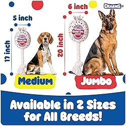 Blow Pop Plush & Rope Dog Toy – Scented Squeaky