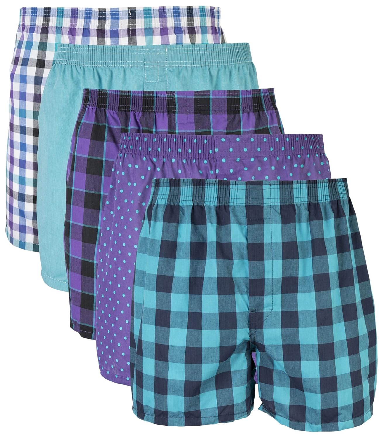 Gildan Men's Woven Boxer Underwear Multipack eBay