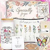 12PCS Christian Gifts for Women Faith,Inspirational Gifts for Women,Christian Birthday Gifts,Spiritual Religious Gifts, Get Well Soon Gifts for Mom,Friends,Sister,Wife,Girlfriends