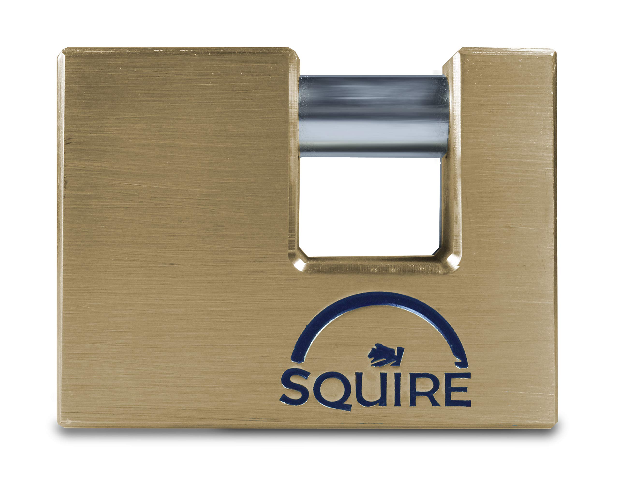 Henry Squire WL3 Warehouse Brass Block 5 Pin Padlock, 90 mm (Length) x 20 mm (Width)