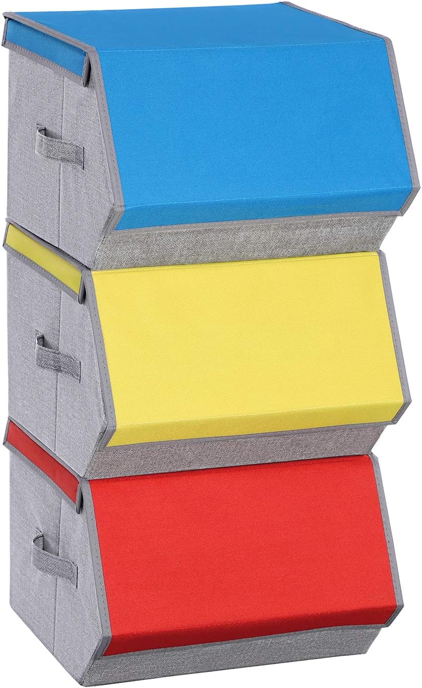 colorful toy storage