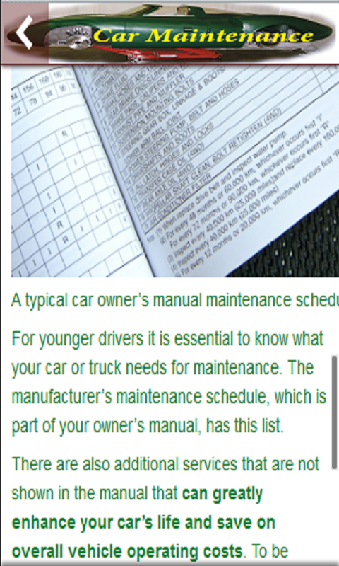 Car Maintenance