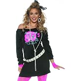 UNDERWRAPS Women's Awesome 80's Tunic - Black