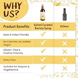 The Skinny Food Co Salted Caramel Syrup Zero Calorie 1L Sugar Free view 5