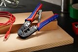 KNIPEX Crimping Pliers for Western Plugs 190 mm 97 51 10 Multi-Component view 2