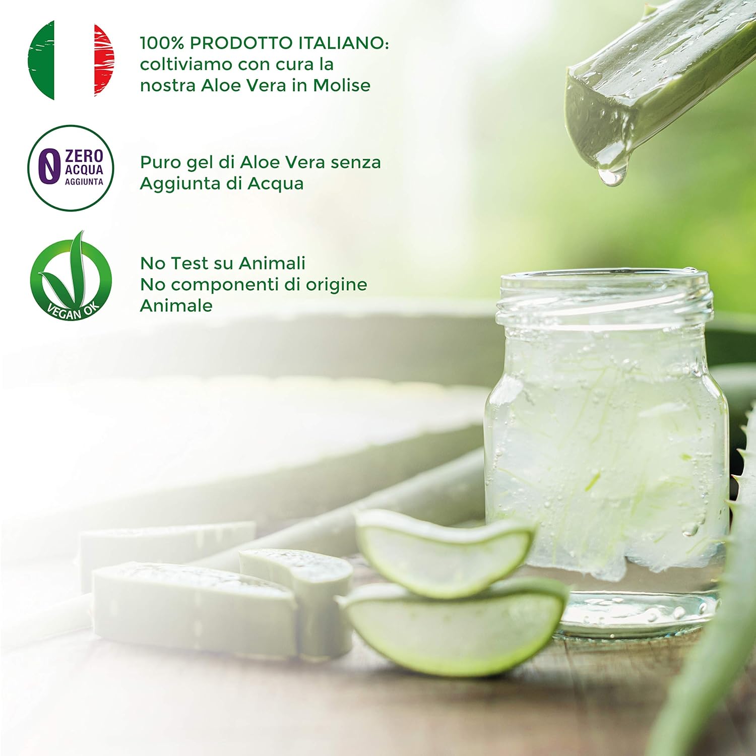 Benessence Nalen Jugo de Aloe Vera 99,6% para Beber para Animales ...