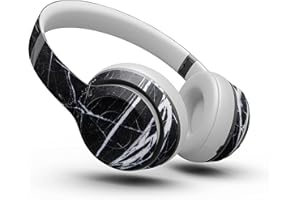 Design Skinz Natural Black & White Marble Stone Skin Decal Vinyl Full-Body Wrap Kit Compatible with The Beats by Dre Studio 3 Wireless