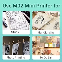 Phomemo M02 Sticker Printer - 2024 Newest Mini