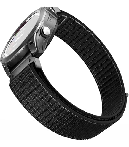 時計 GARMIN UltraFit 2 Nylon Strap 22mm NEW Garmin UltraFit Band (Gen 2) - New and Improved in All 3