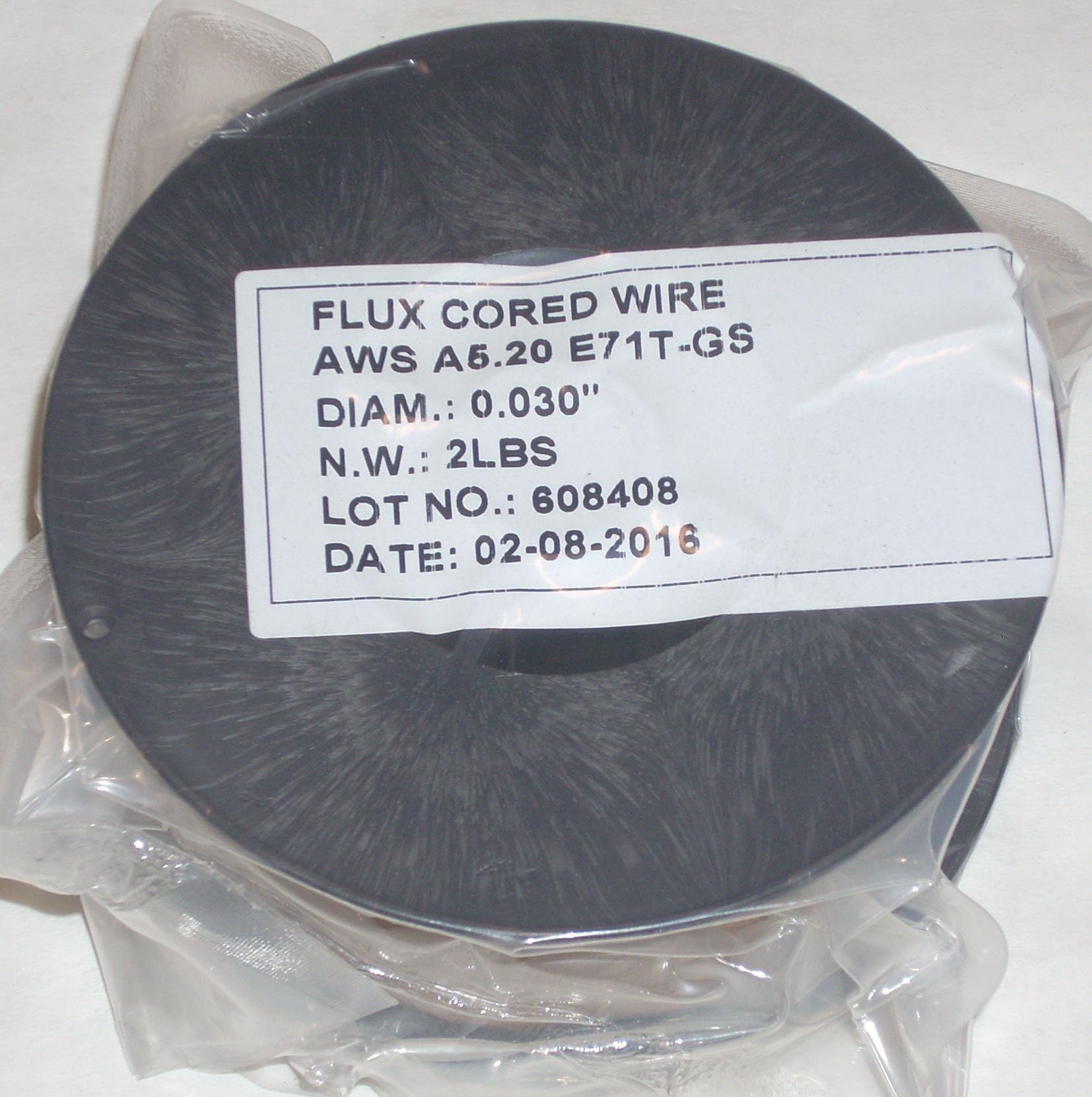 4lbs Flux Core E71T-GS Gasless Welding Wire .030 Diameter (2) 2 lb Rolls