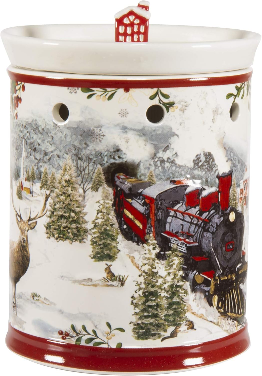 Soligt Metal Candle Warmer For Wax Cubes Freshener Wax Melter With 2 Pack Scented Wax Home Fragrance Accessories Home Kitchen