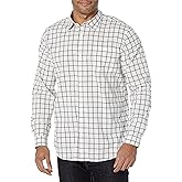 Amazon Essentials Men's Long-Sleeve Slim-Fit Stretch Poplin Shirt