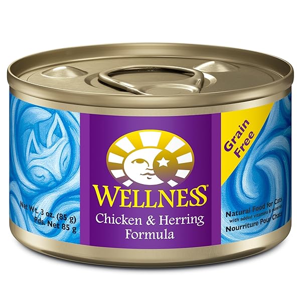 WELLNESS COMPLETE HEALTH GRAIN FREE CHICKEN & HERRING...
