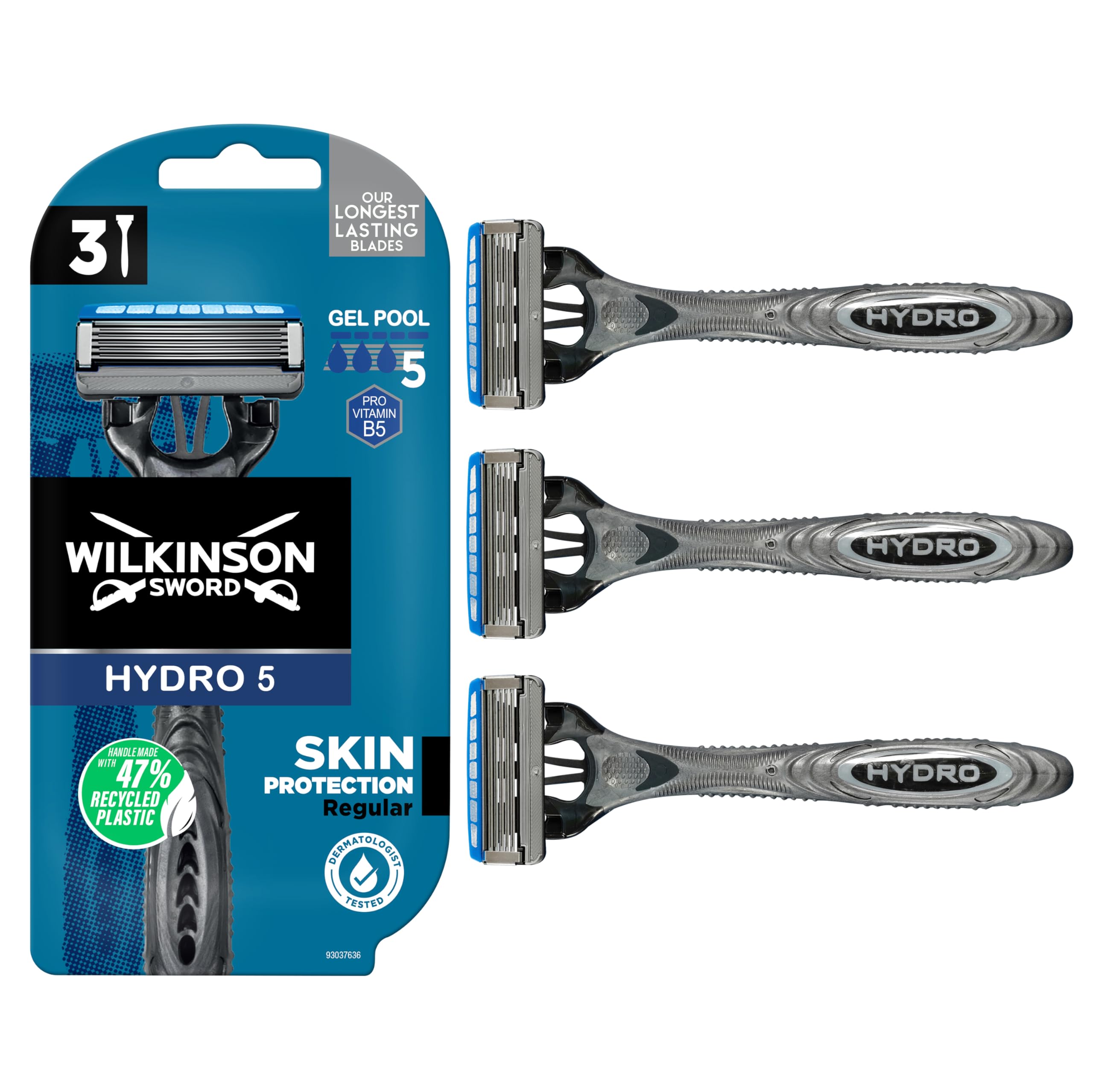Wilkinson Hydro 5 - Disposable Razors (Pack of 3)