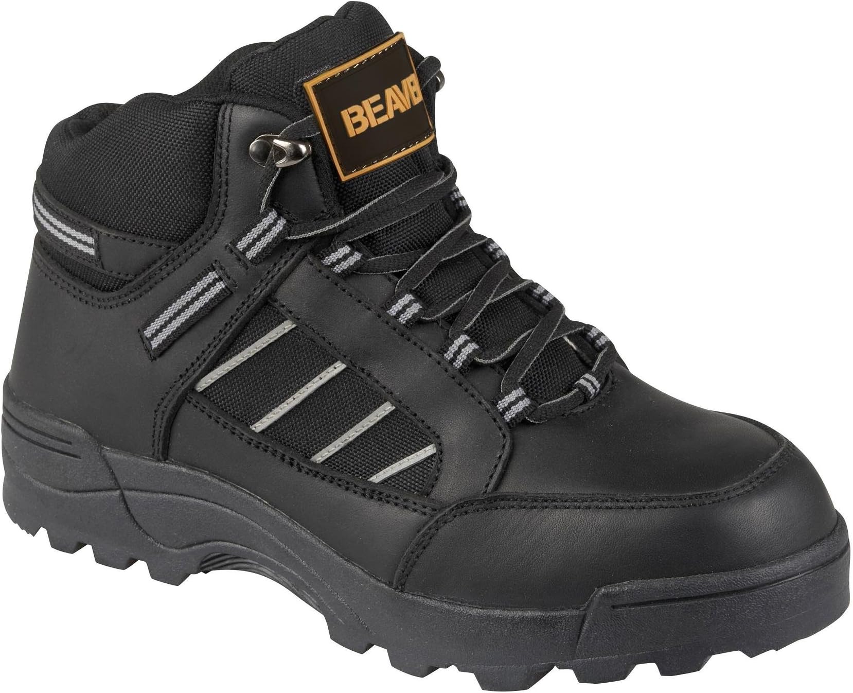 Paroh Beaver 550 S1P Size 4 Trainer - Black