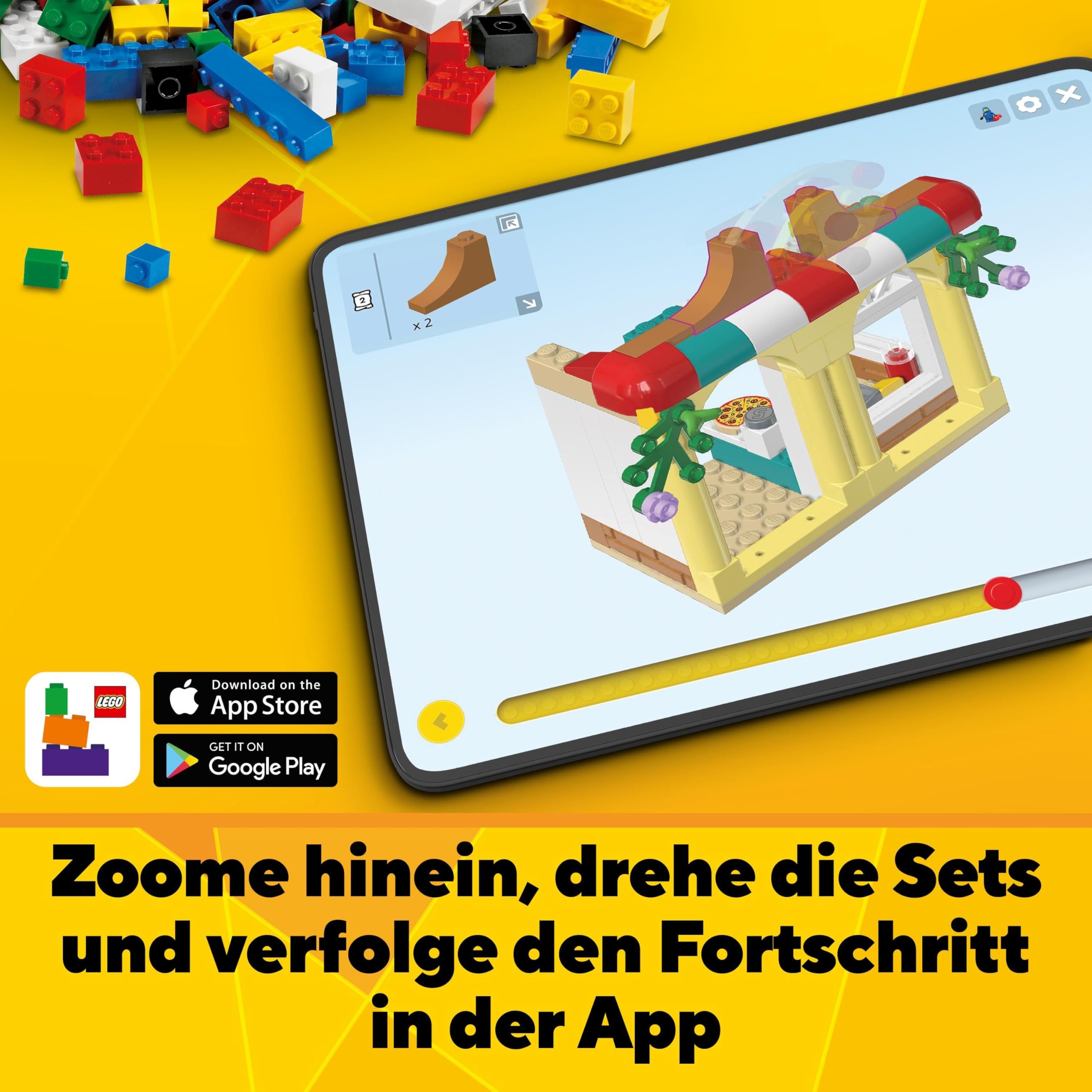 LEGO Creator 3in1 Exotischer Papagei - Konstruktionsspielzeug mit DREI Tierfiguren - Spielzeug mit Papagei, Fisch und Frosch Minifiguren - Kreatives Geschenk für Mädchen und Jungen ab 7 Jahren 31136 7