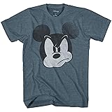 Mad Mickey Mouse Graphic Tee Classic Vintage