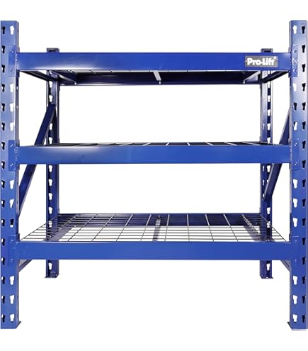 AK Industrial Teardrop Pallet Rack Frame - 24in.D x 120in.H