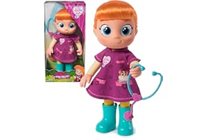 Vida the Vet, Vida Toddler Doll, 13-Inch Tall Toy Doll with Rooted Red Hair & Doctor Kit Accessories, Kids Toys for Girls & Boys Ages 3 and up