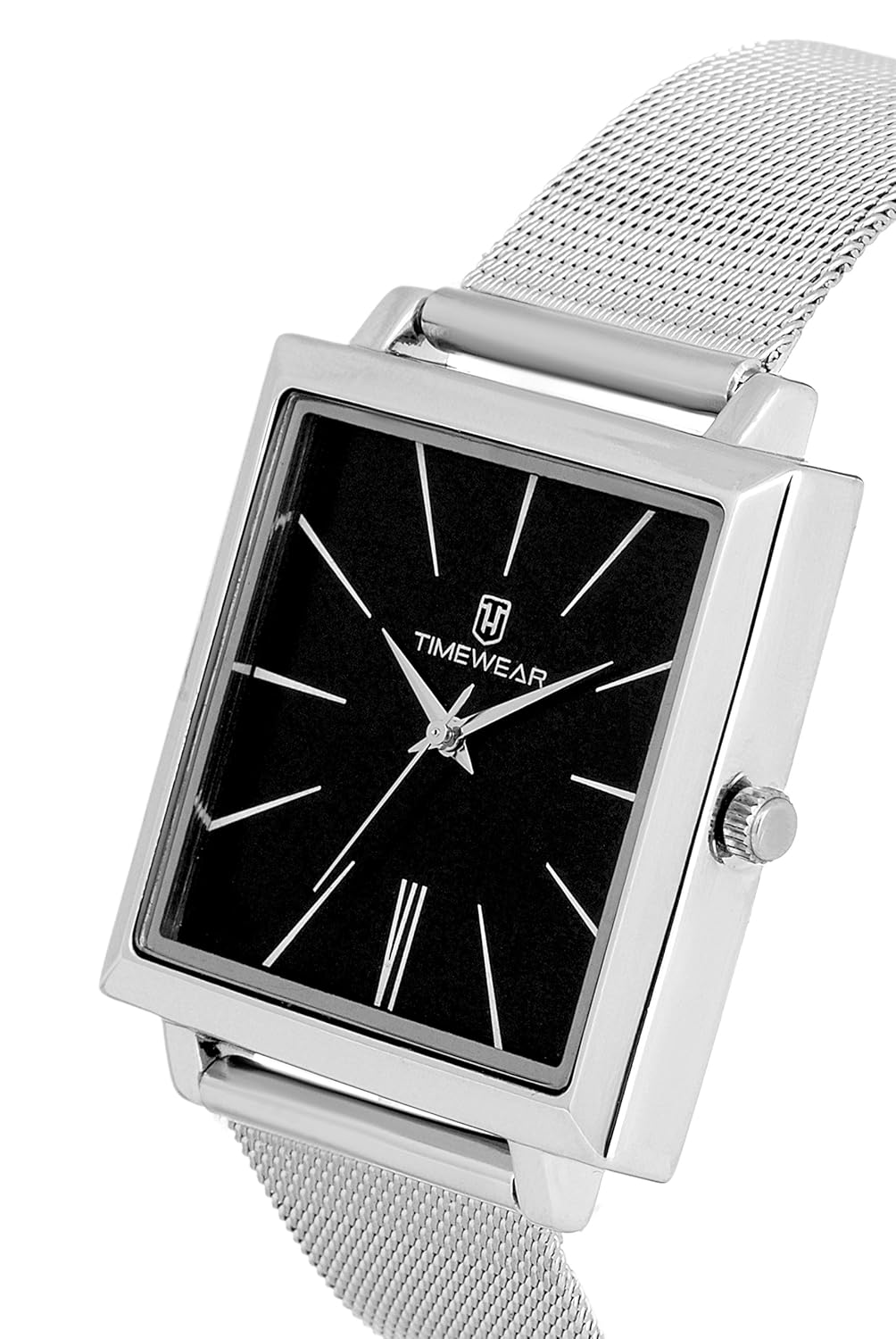 timewear formal black dial men's watch - 143bdtg