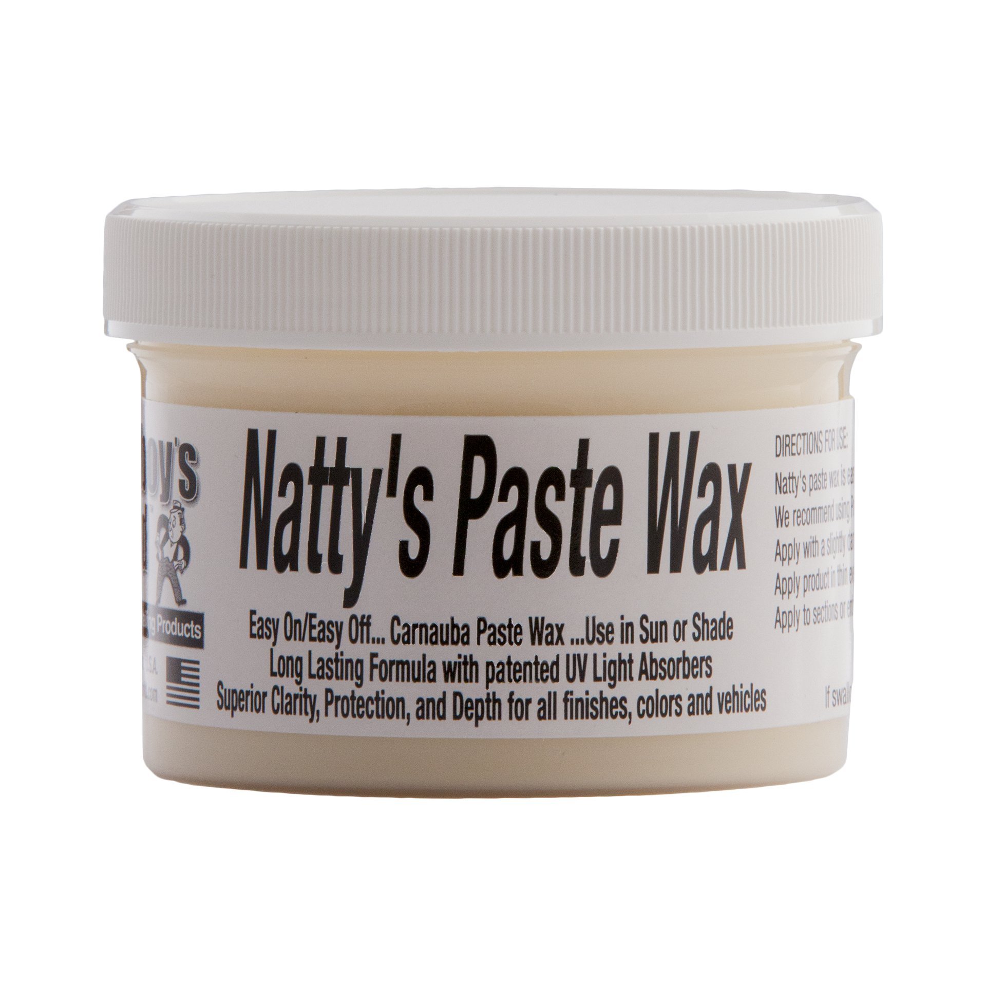 PoorBoys Nattys Carnauba Paste Wax 8 Ounce (Packaging may vary)