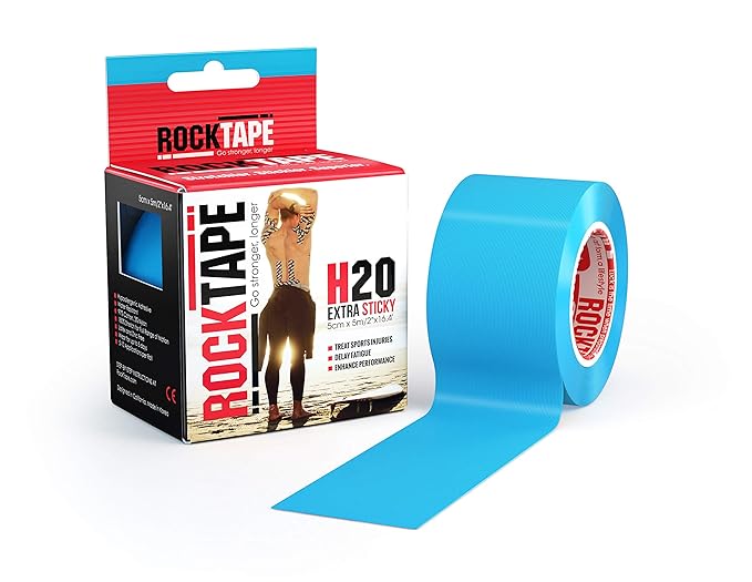 Rocktape Kinesiology Tape Athletes, Water Resistant, Reduce Pain