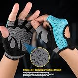 flintronic Gym Gloves Breathable Training Gloves with Silicone Pad view 2