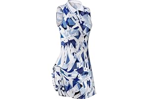 FREEYE Womens Sleeveless Golf Tennis Dresses with Inner Shorts＆Pockets for Workout Exercise