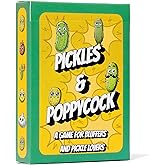 Pickles & Poppycock - A Card Game for Bluffers and Pickle Lovers - Pickle Gifts - Gifts for Pickle Lovers - Card Games for Adults and Kids - Social Bluffing Card Game - 2-8 Players and Ages 8+