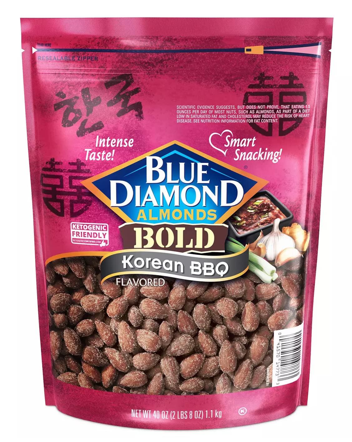 Mua Blue Diamond Korean BBQ Almonds (40 oz.) Blue Diamond Korean BBQ