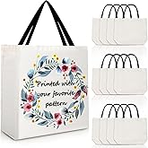 KKSUBCA Sublimation Tote Bags Blanks,Sublimation Blanks Canvas Tote Bags Grocery Bag Heat Transfer Bag DIY Crafting for Gift