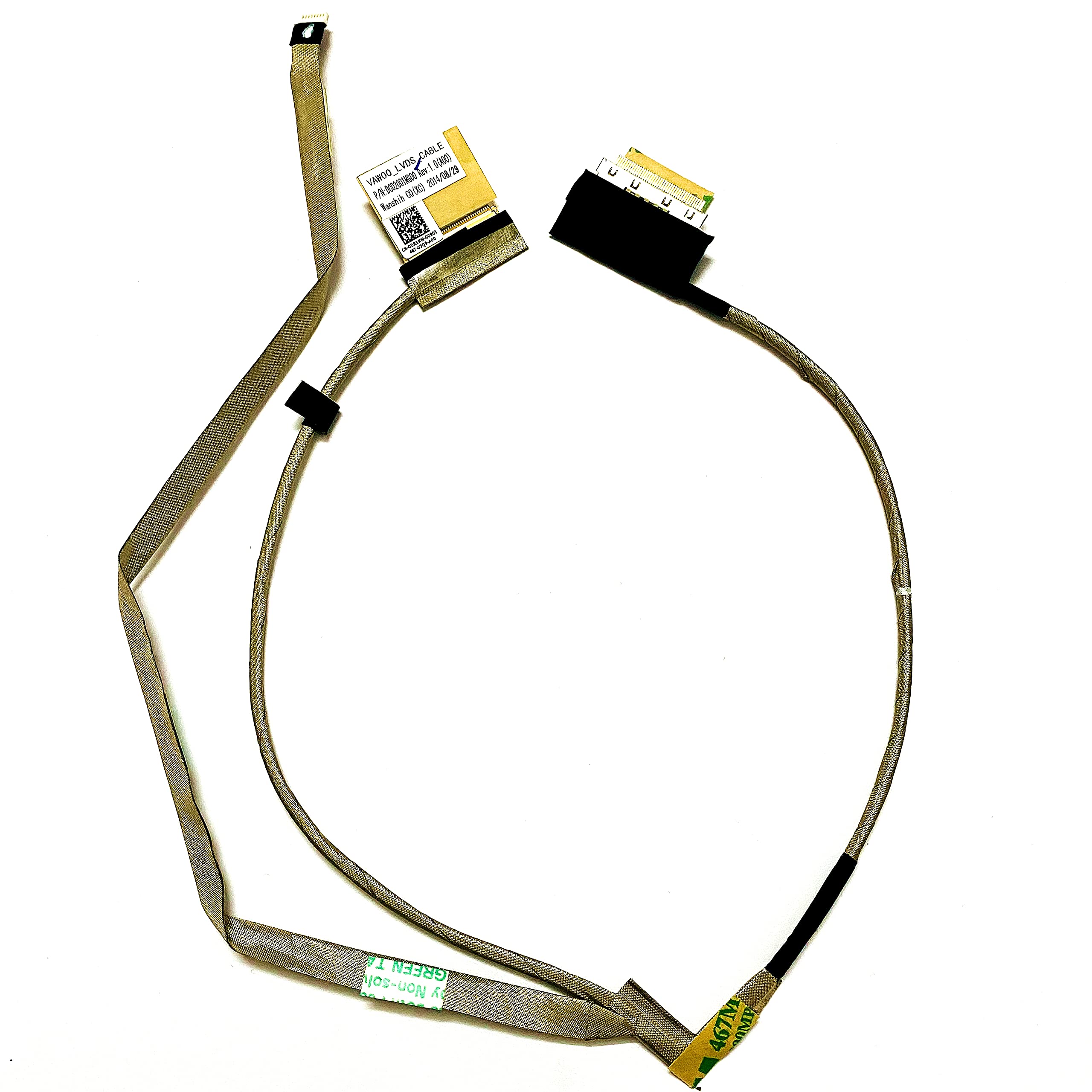 iGriega New LCD Video Cable for Dell Inspiron 15-3521 15-3537 15R-5521 15R-5537 DC02001MG00 0DR1KW