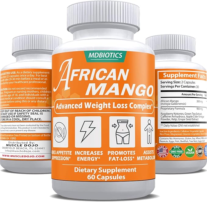 African Mango Weight Loss Complex Supports FatLoss