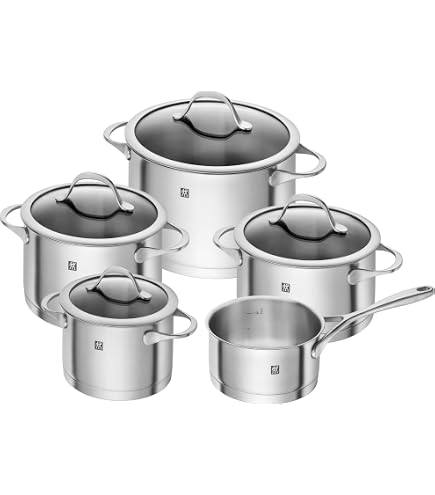Amazon.com: ZWILLING Joy Cookware Set, 4 pcs., Silver: Home & Kitchen