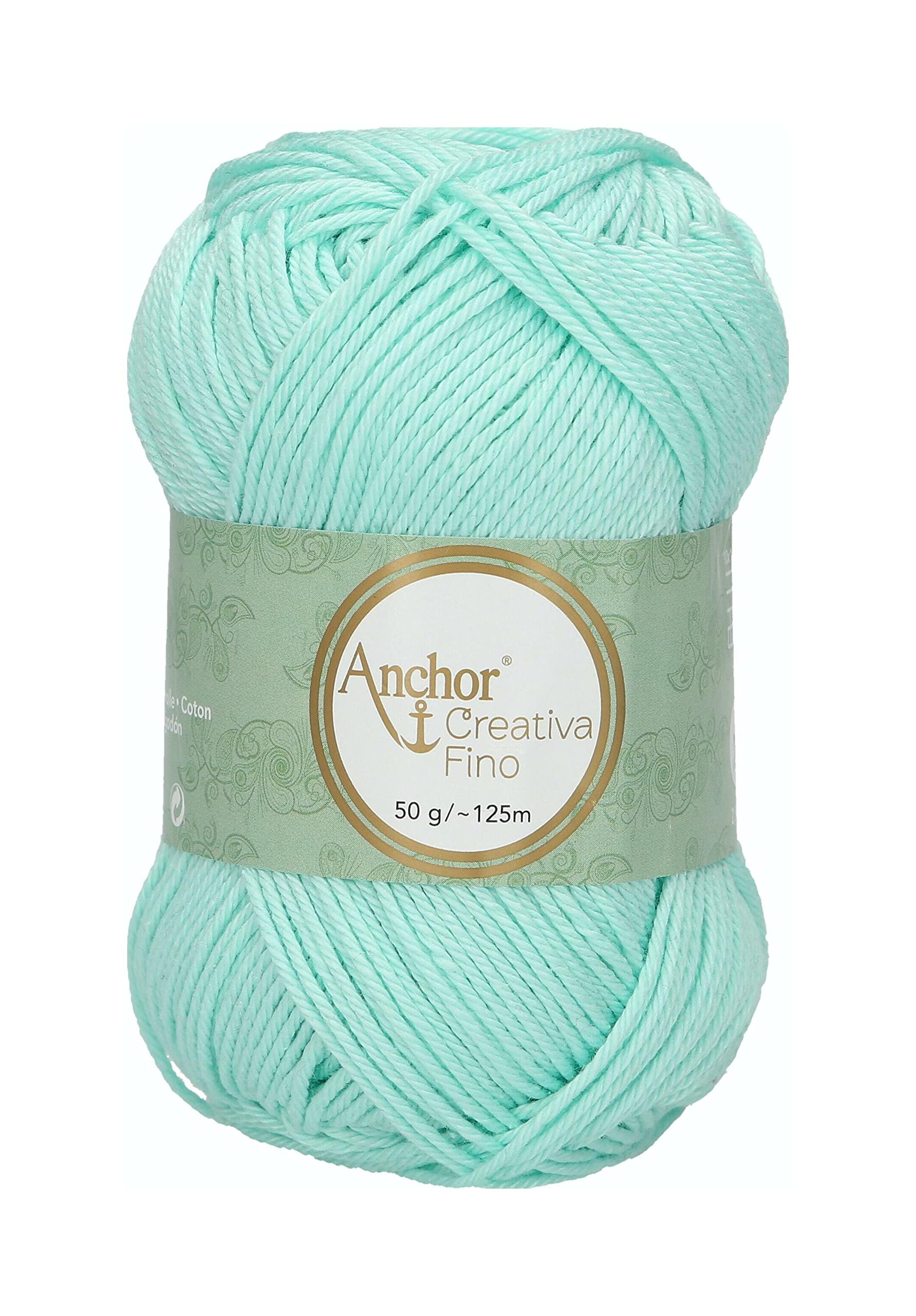 ANCHOR Creativa Fino, Thickness: 4, Packaging: 50G, Running Length: 125M 385 Crochet Threads