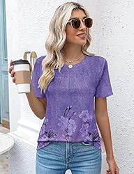 Kistore Women's Plus Size Loose Casual Breathes