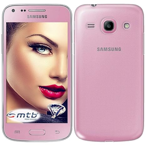 mtb more energy® Schutz-Hülle Clear & Slim für Samsung Galaxy Core Plus (SM-G350, 4.3'') | transparent | flexibel | TPU Case 