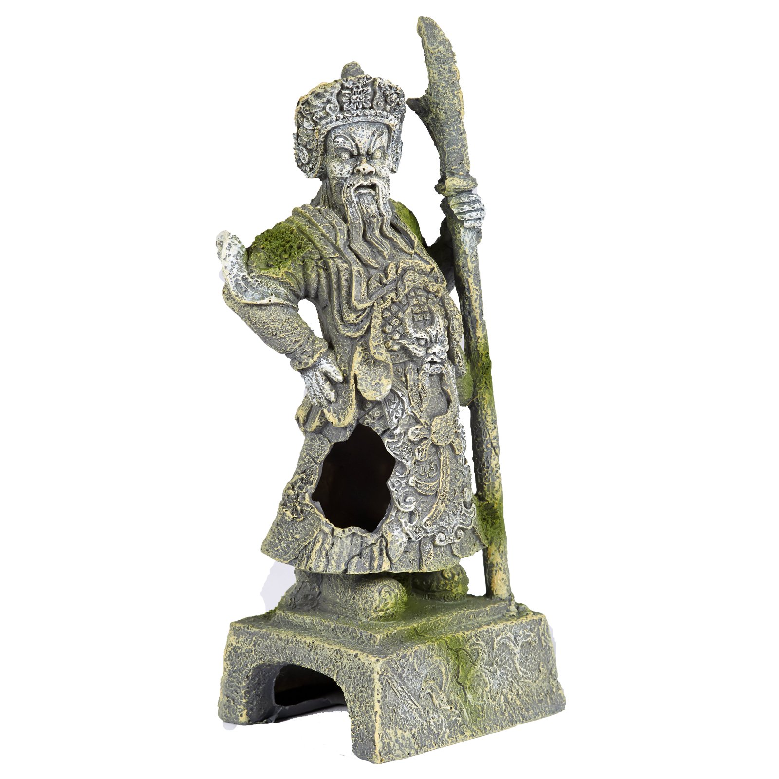 Pet Ting Ancient Chinese Warrior Aquatic Ornament - Aquarium Decoration - Vivarium Decoration