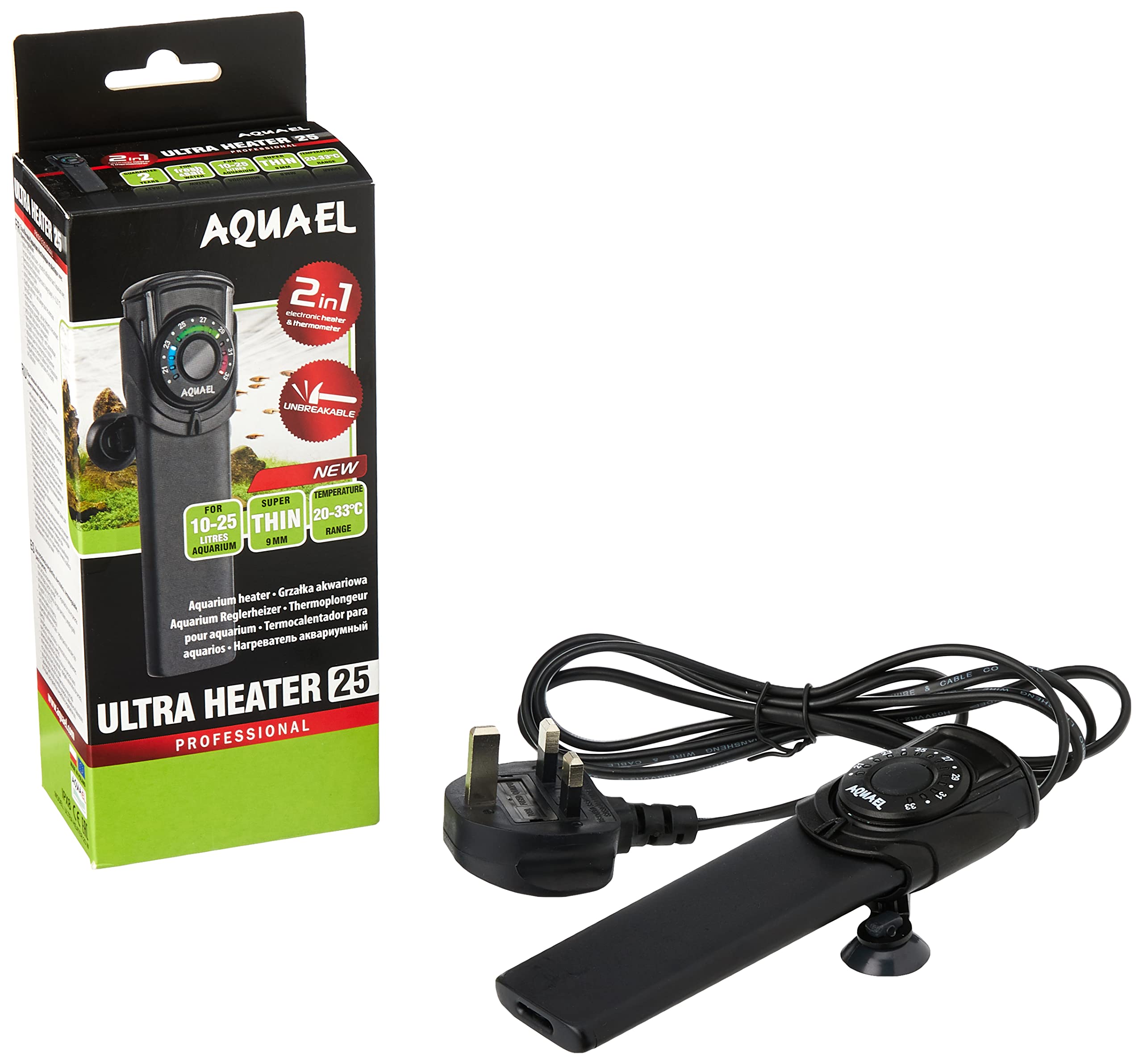 AQUAEL PLASTIC ULTRA Heater 25W