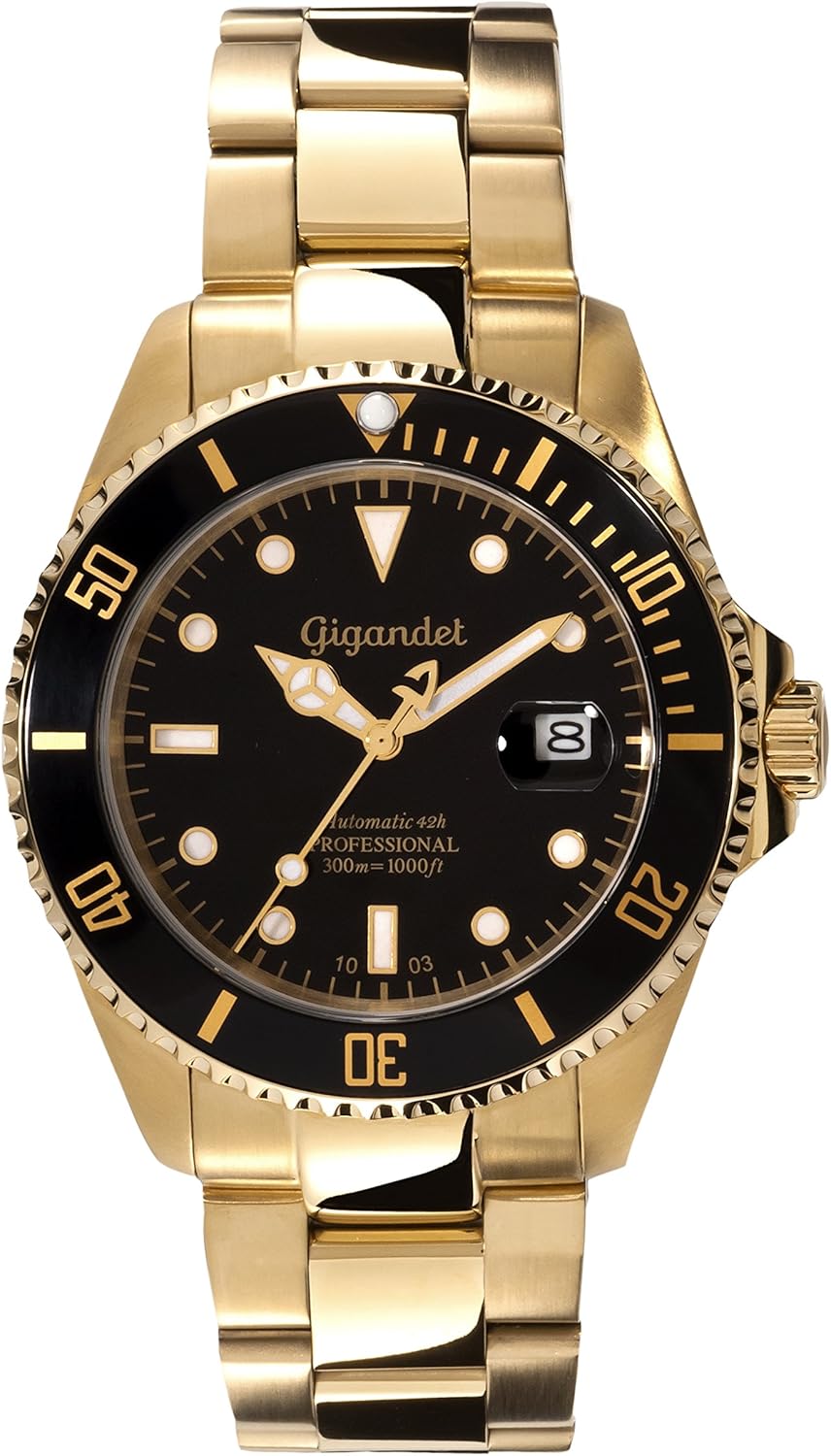 Gigandet Reloj de Hombre Automático Sea Ground Reloj de Buceo ...