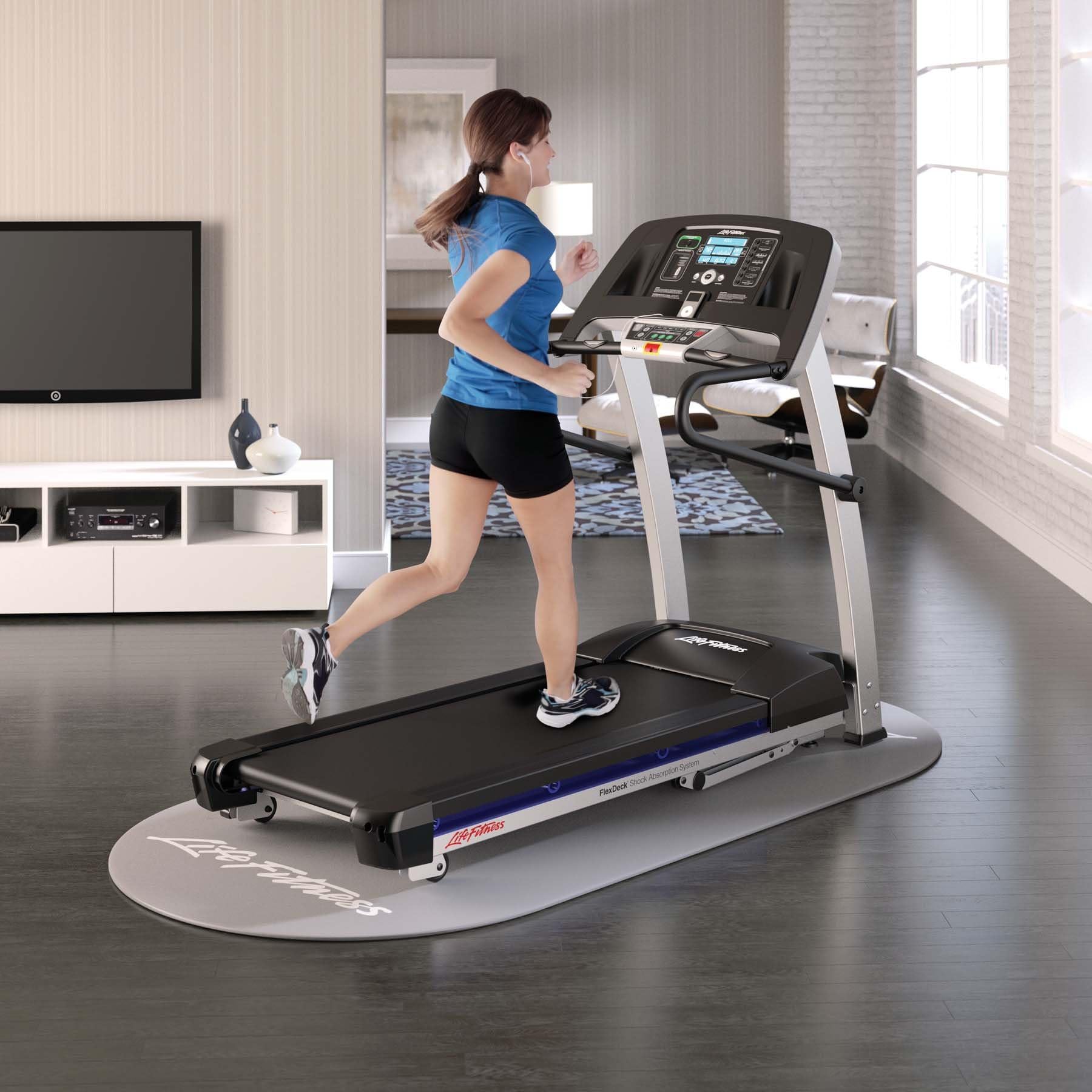 Life Fitness F1 Smart Folding Treadmill + Free Installation