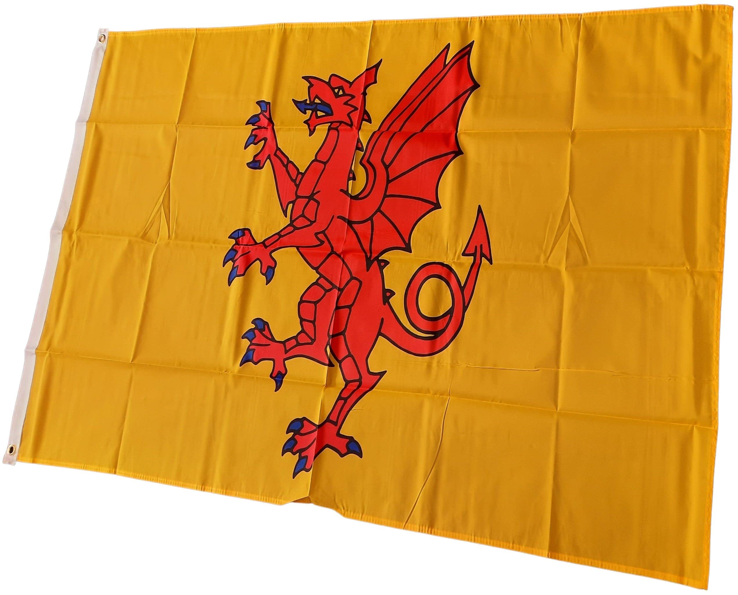 NWFlags Somerset Flag 3ft x 2ft 75d Premium Polyester Suitable For Flagpoles | Strong Polyester 3x2 foot material flag with Eyelets