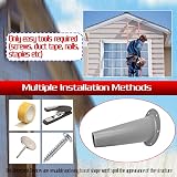 Sovipal Bat Exclusion Cone 2 Pack Humane One Way Bat Door Deterrent Reusable view 3